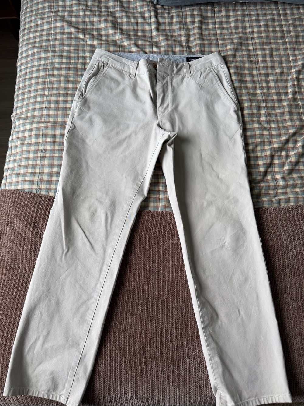 Bonobos Men's Casual Chino Pants in Light Khaki